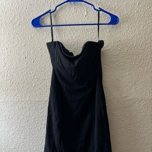 Forever 21 Black Strapless Dress